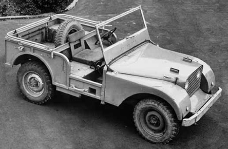 Прототип первого автомобиля Land Rover 1947 года