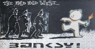 рисунки Banksy