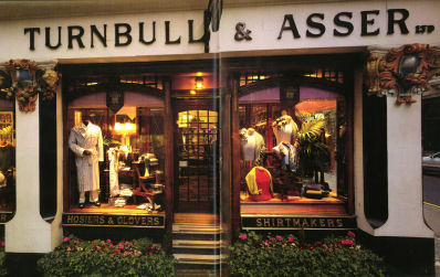 Магазин одежды Turnbull & Asser