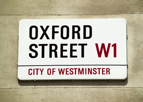 Улицы Лондона - Оксфорд-стрит