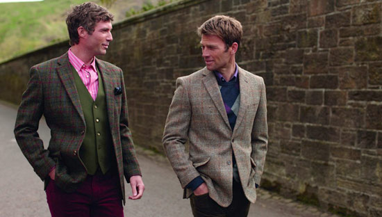 Английские пиджаки Harris Tweed — стиль на века!